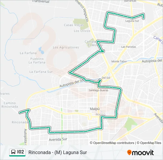 I02 Micro Line Map