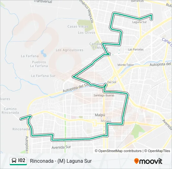 I02 Micro Line Map