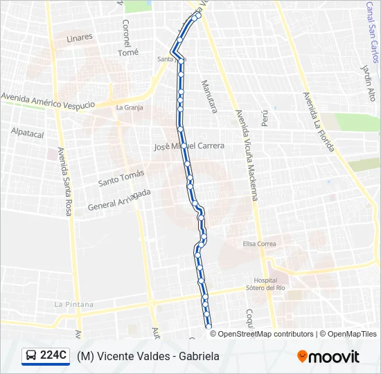 224C Micro Line Map