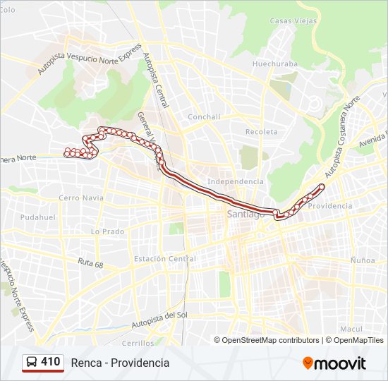 Mapa de 410 de Micro