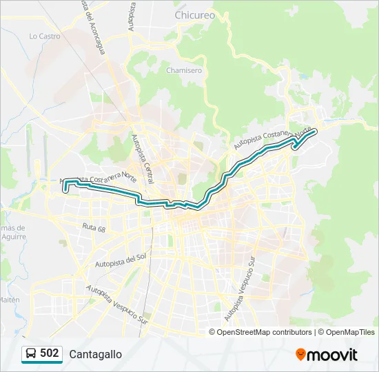 502 Micro Line Map