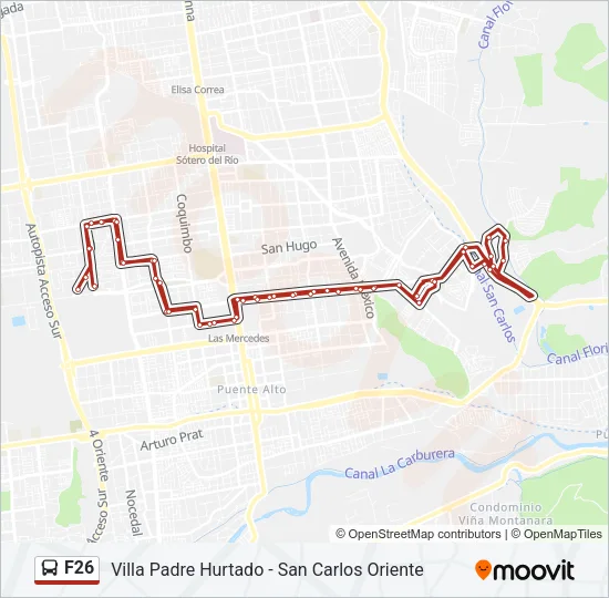 F26 Micro Line Map