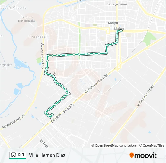 I21 Micro Line Map