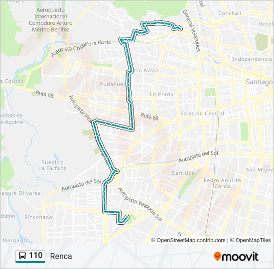 110 Micro Line Map
