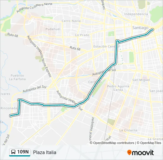 109N Micro Line Map