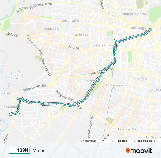 109N Micro Line Map