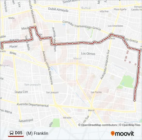 D05 Micro Line Map