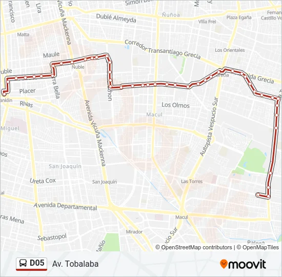 D05 Micro Line Map