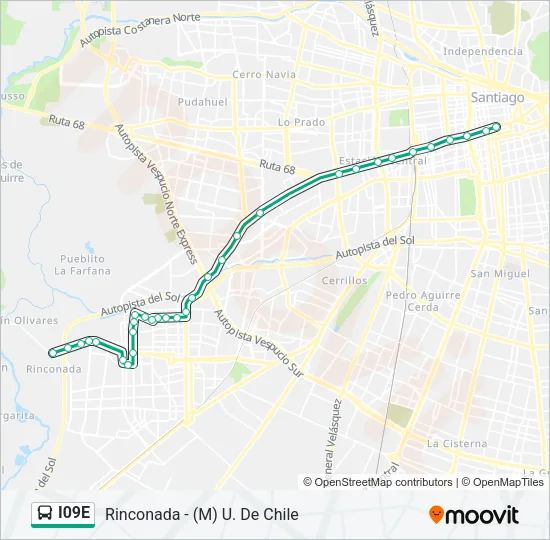 I09E Micro Line Map