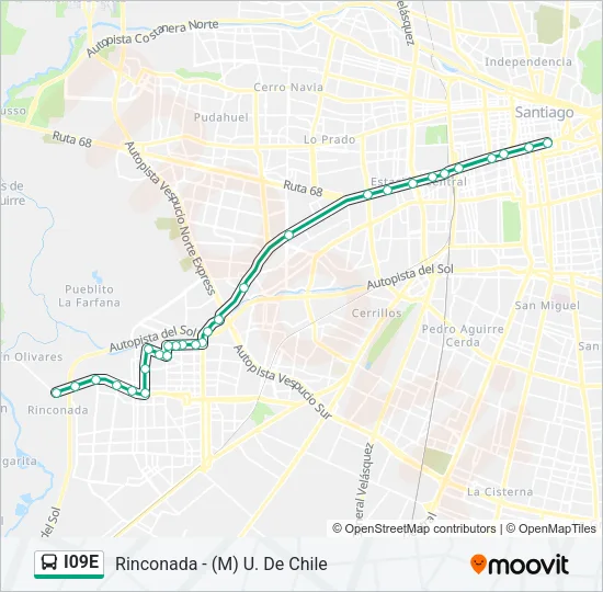 I09E Micro Line Map