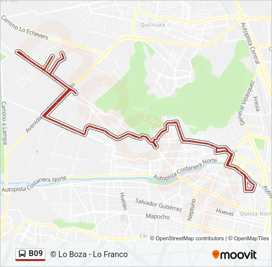 B09 Micro Line Map
