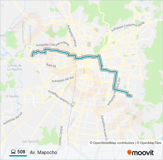 508 Micro Line Map