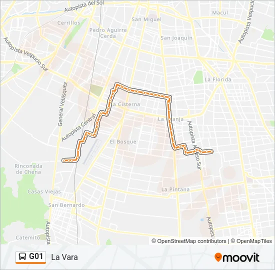 G01 Micro Line Map