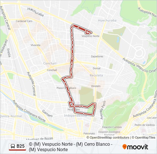 Mapa de B25 de Micro