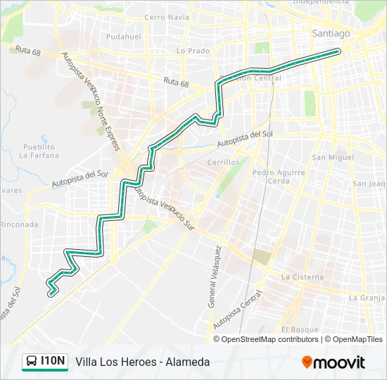 I10N Micro Line Map