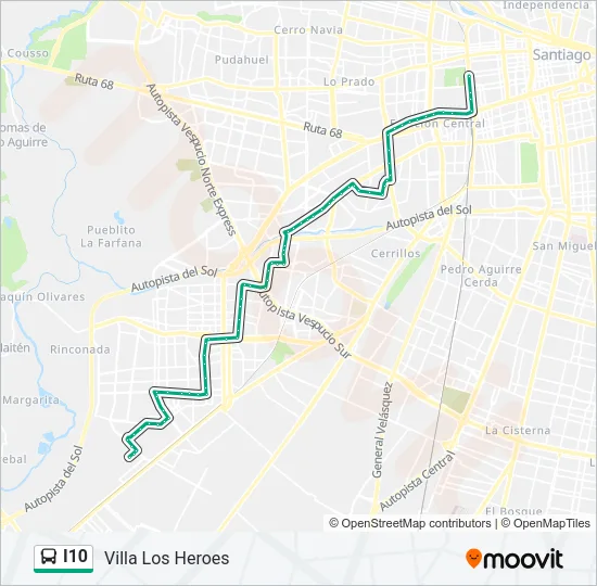 I10 Micro Line Map