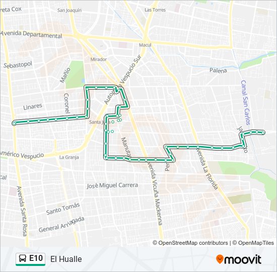 Mapa de E10 de Micro