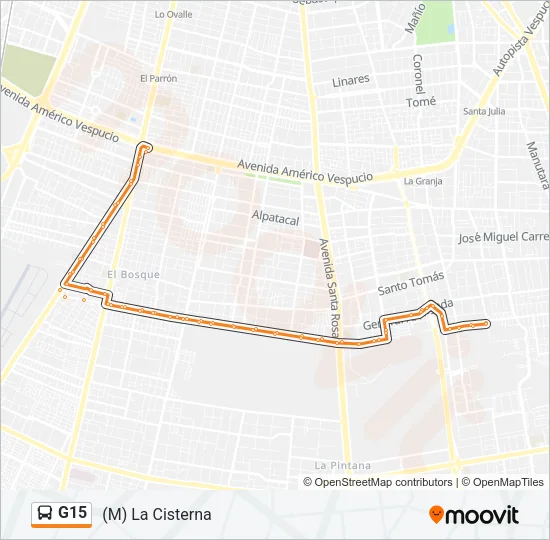 G15 Micro Line Map