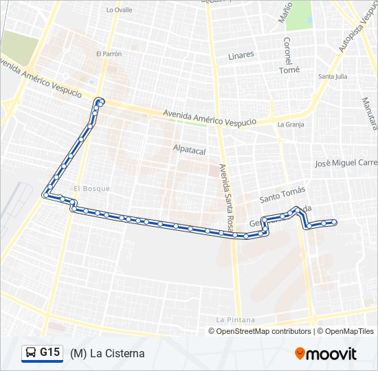 Mapa de G15 de Micro