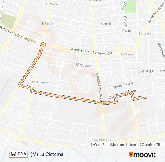 G15 Micro Line Map