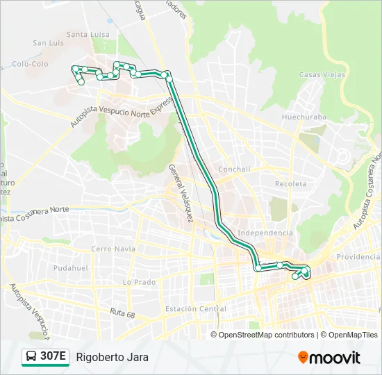 307E Micro Line Map
