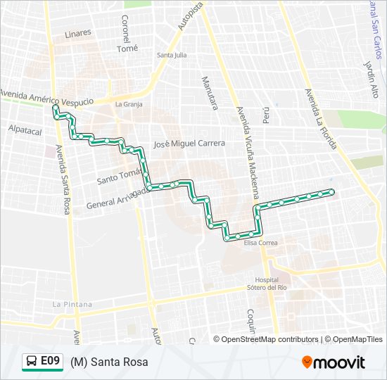 E09 Micro Line Map