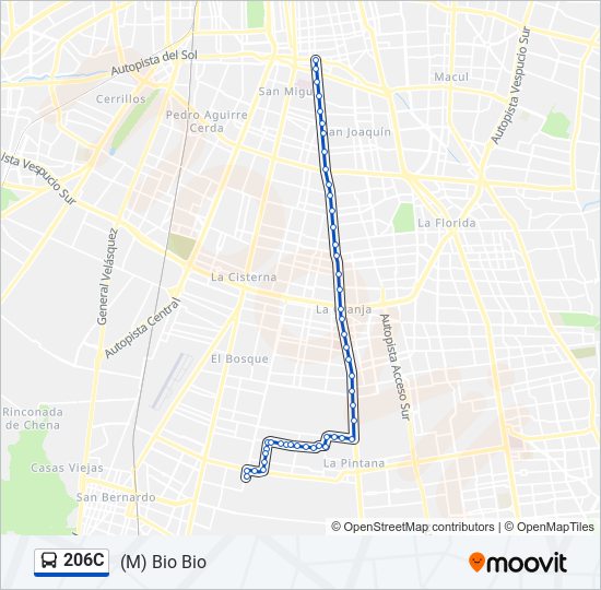 206C Micro Line Map