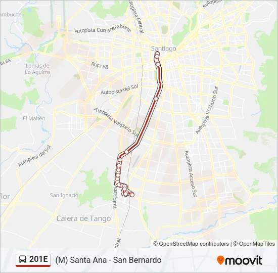 201E Micro Line Map
