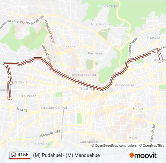 415E Micro Line Map