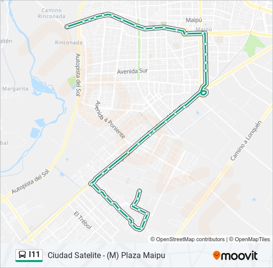 I11 Micro Line Map