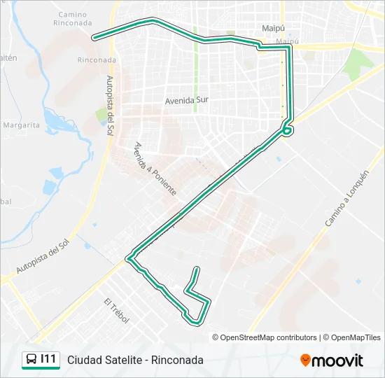 I11 Micro Line Map