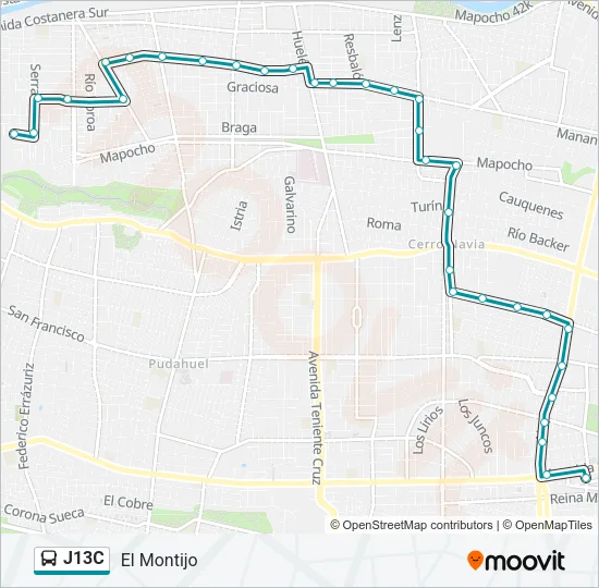 J13C Micro Line Map