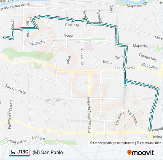 J13C Micro Line Map