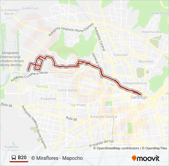 B20 Micro Line Map