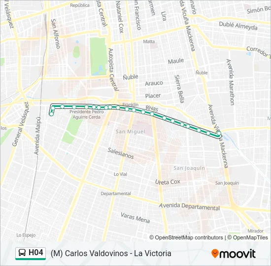 H04 Micro Line Map