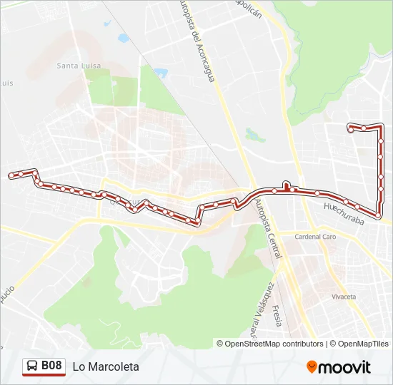 B08 Micro Line Map