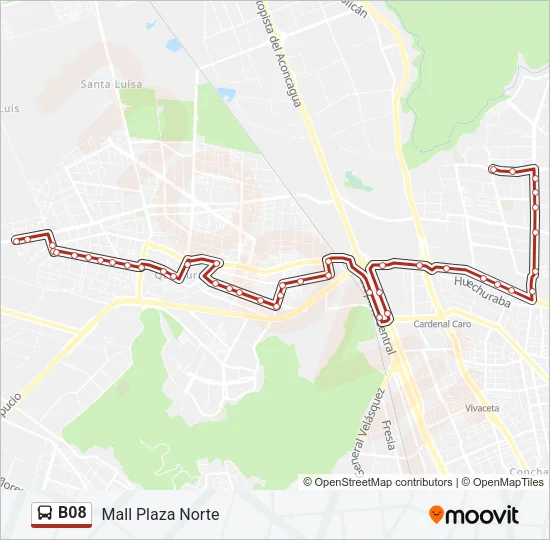 B08 Micro Line Map