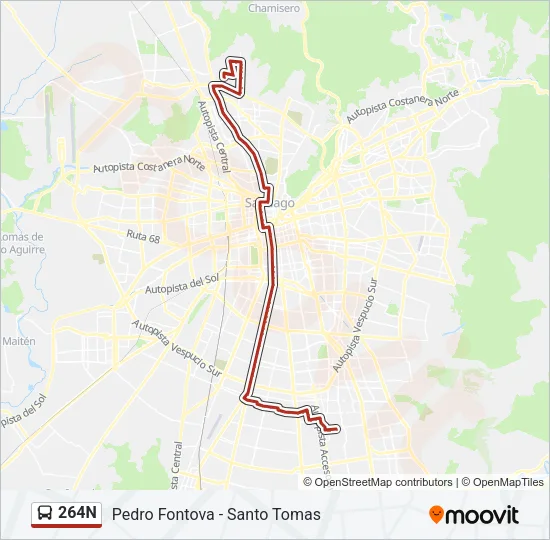 264N Micro Line Map