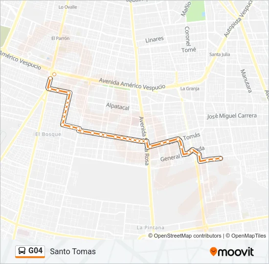 G04 Micro Line Map