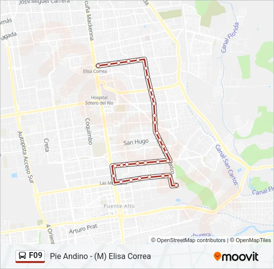 F09 Micro Line Map