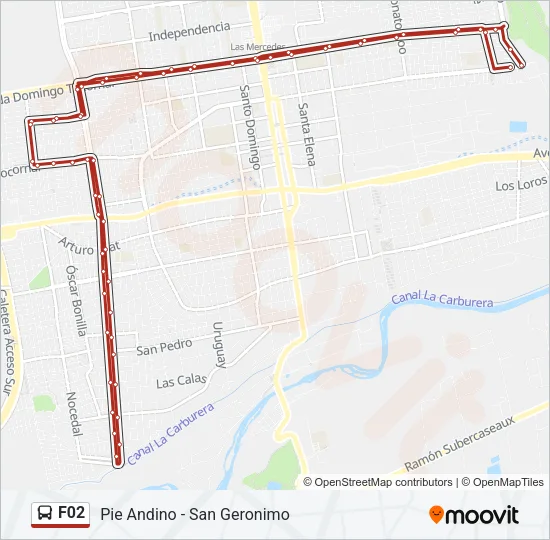 F02 Micro Line Map