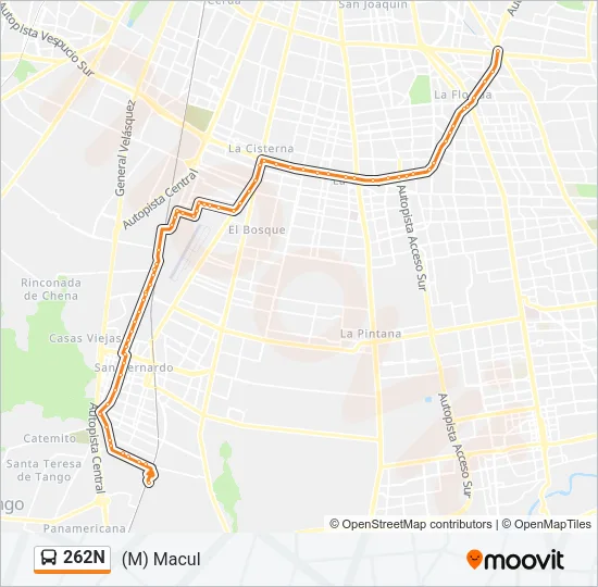 262N Micro Line Map