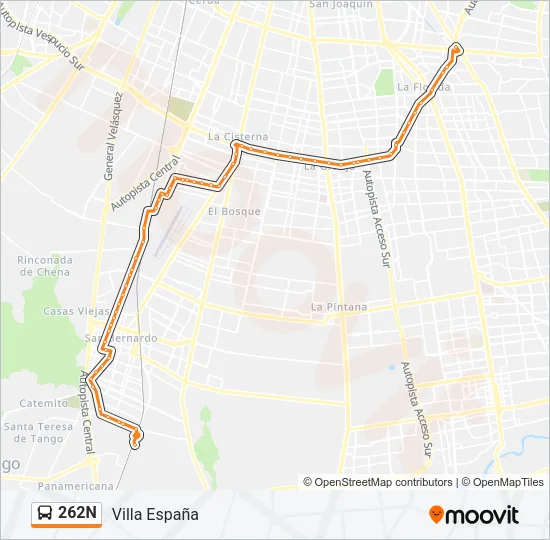 262N Micro Line Map