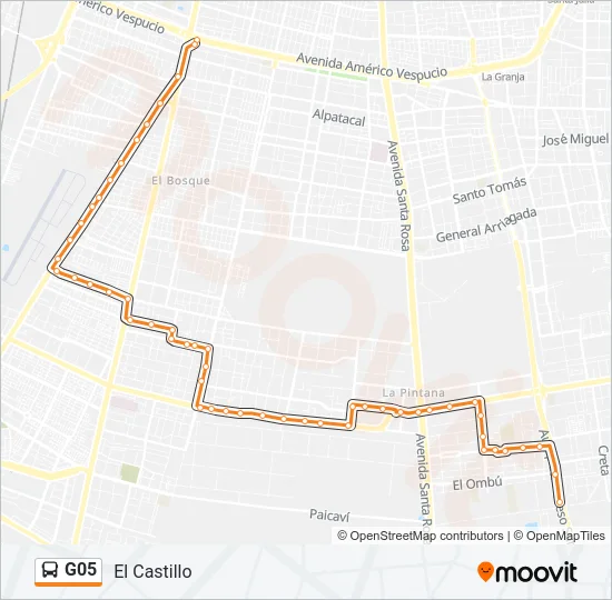 G05 Micro Line Map