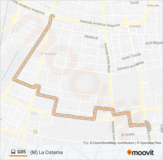 G05 Micro Line Map