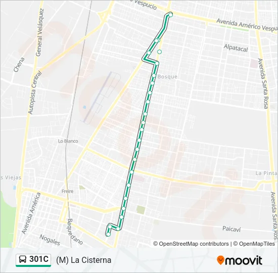 301C Micro Line Map