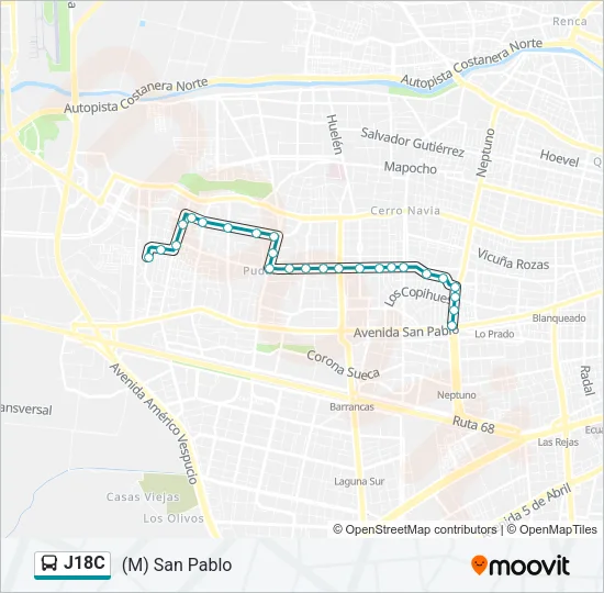 J18C Micro Line Map