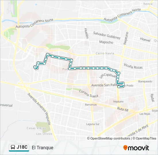 J18C Micro Line Map