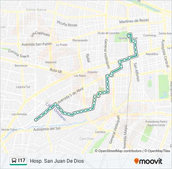 Mapa de I17 de Micro