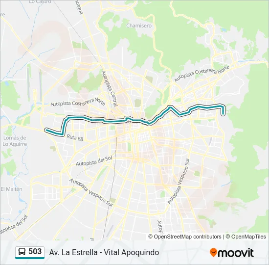 503 Micro Line Map